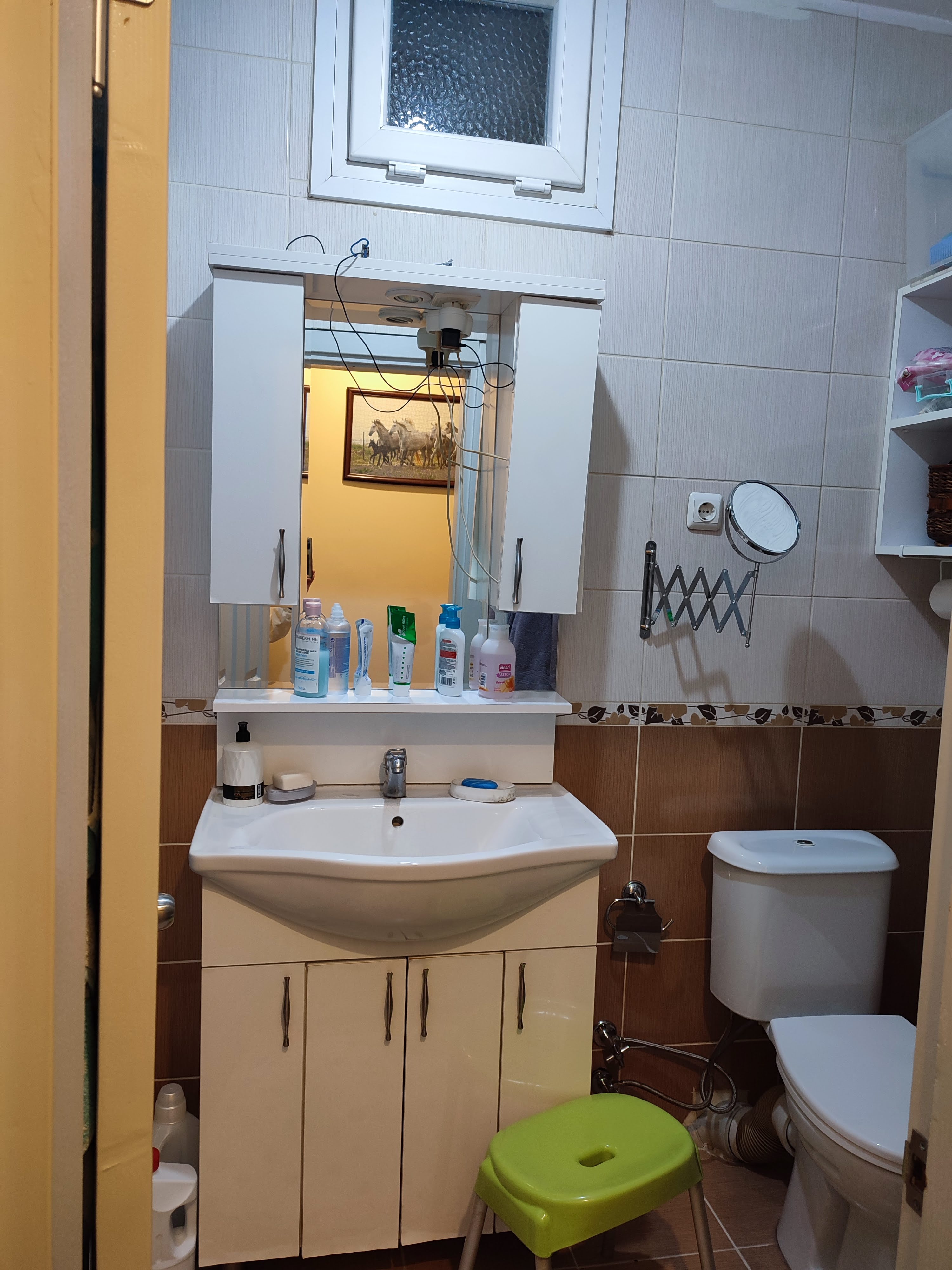 Ataköy dairesi banyosunun yenileme öncesi hali
